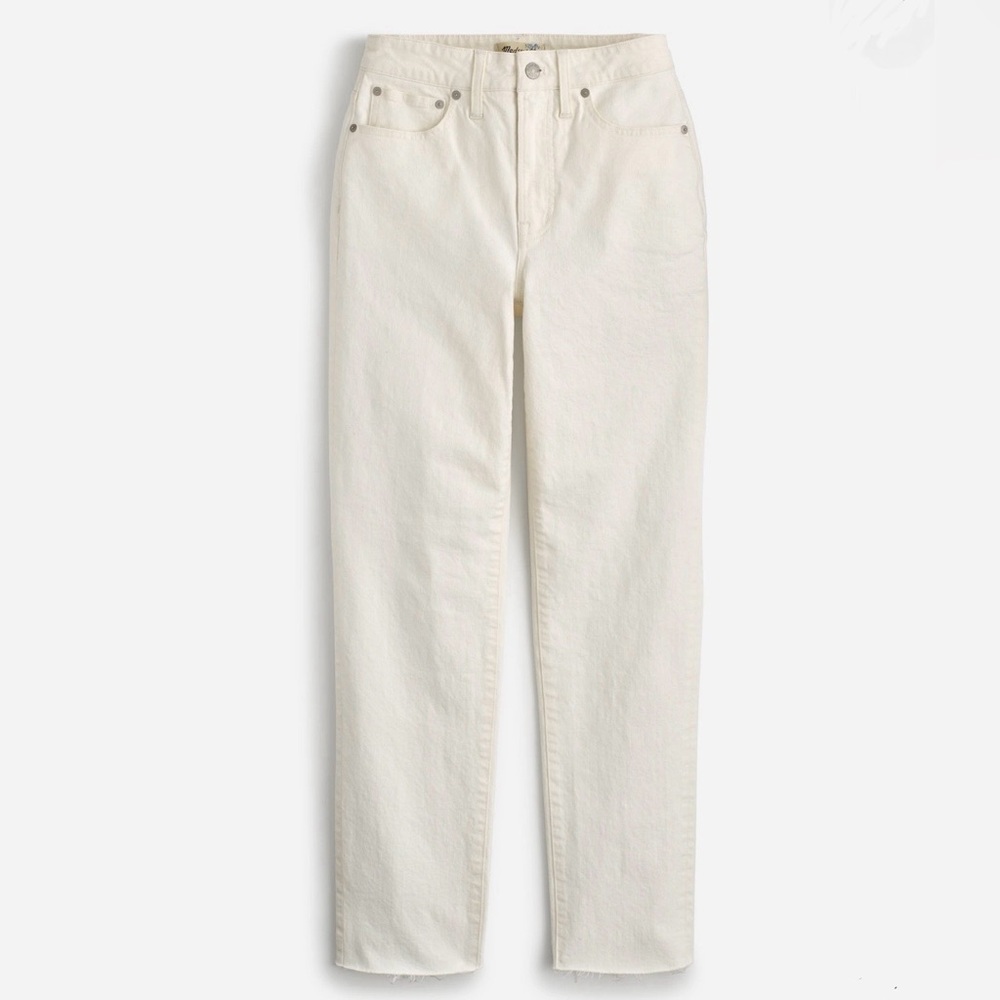 Madewell Curvy Perfect Vintage Jean, Tile White